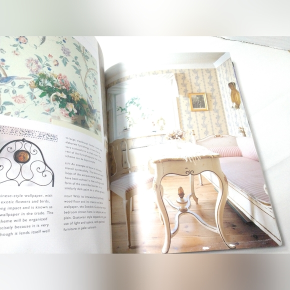 Laura Ashley Decorating With Paper and Paint Guide To Home Decorating Book - Picture 7 of 13